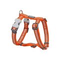 Red Dingo Red Dingo DH-RB-OR-SM Dog Harness Reflective Orange; Small DH-RB-OR-SM